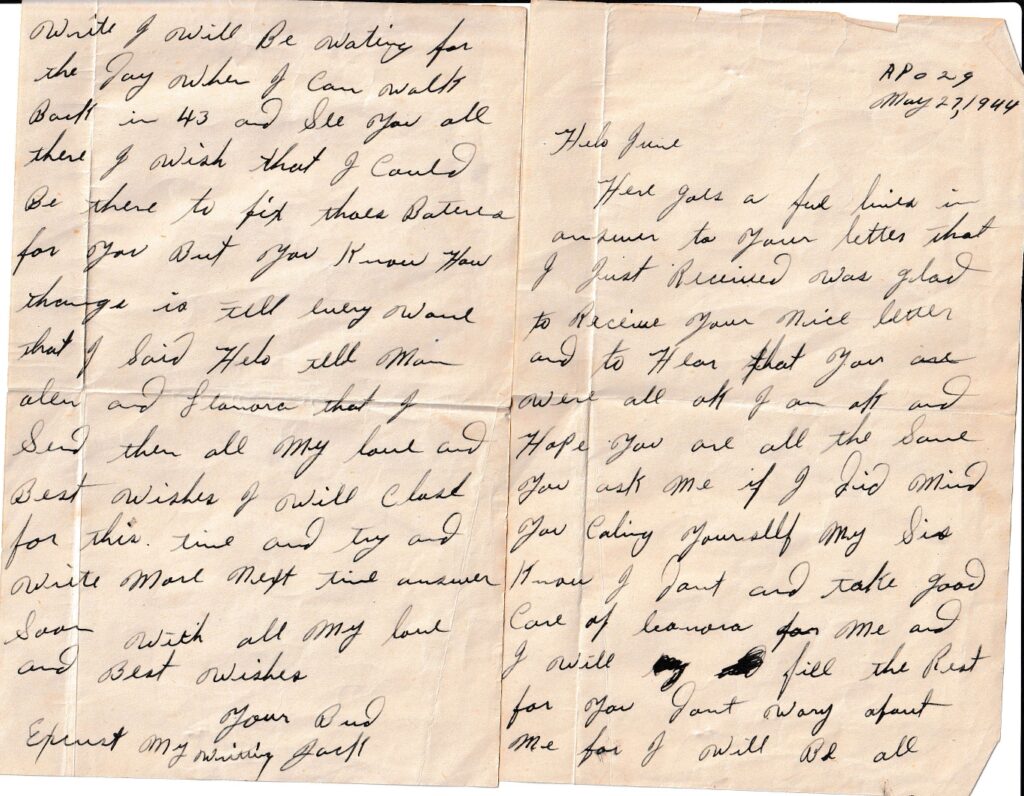Potts letter