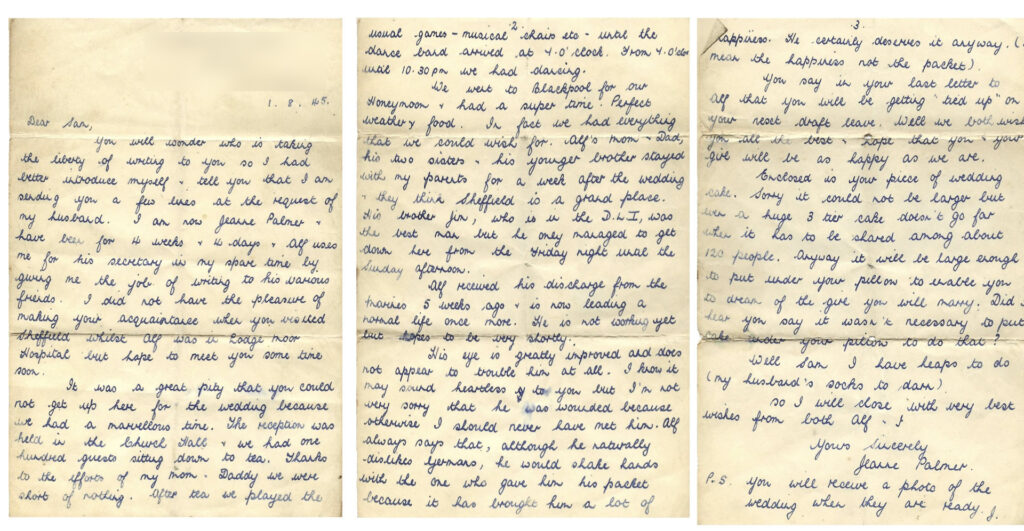 Samuel Bell letter
