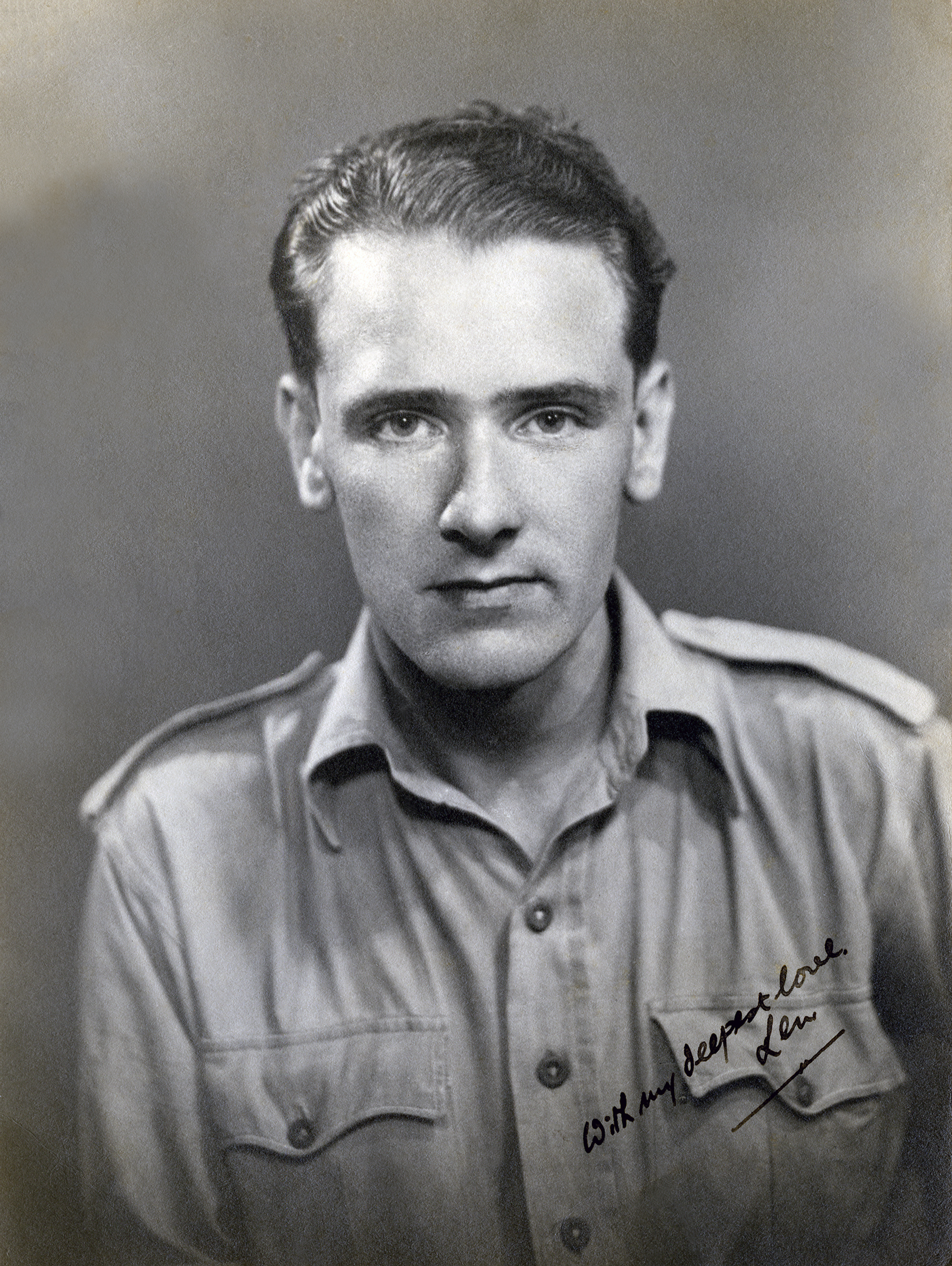 Leonard Knott - with my deepest love Len