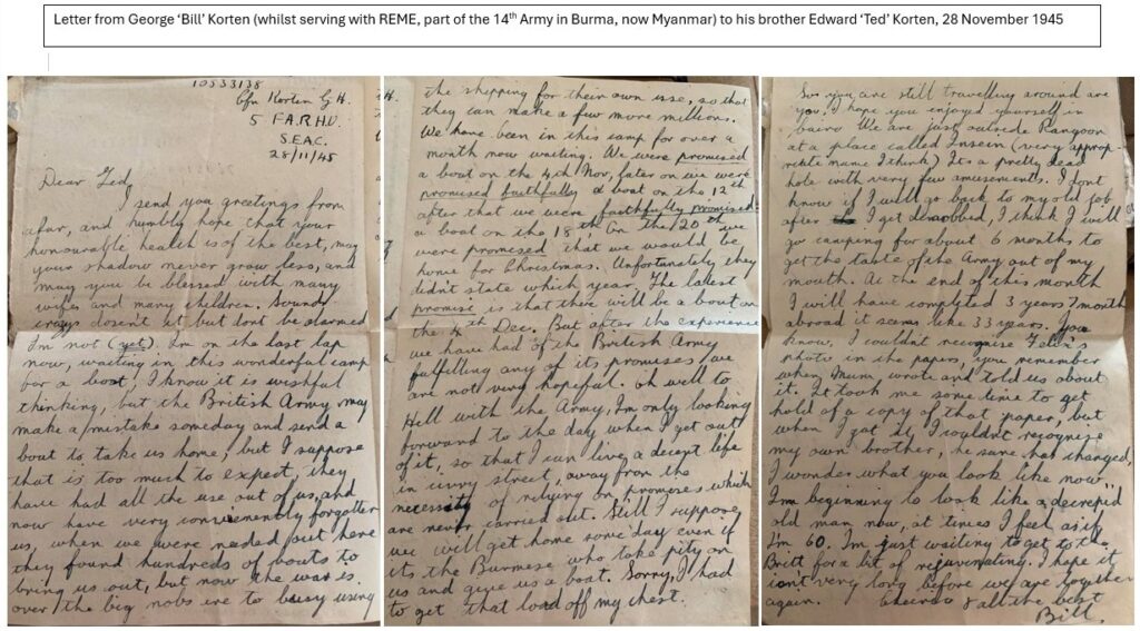 Letter-from-Bill-Korten-to-brother-Ted-28-Nov-1945