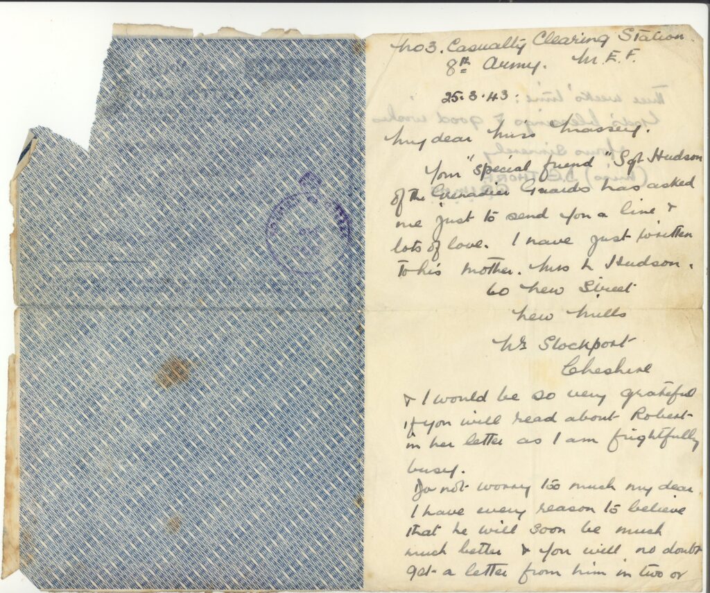 Hudson letter page 1