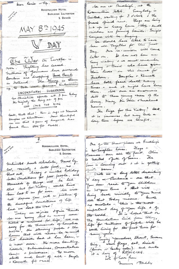 Letter to Renee and Pip