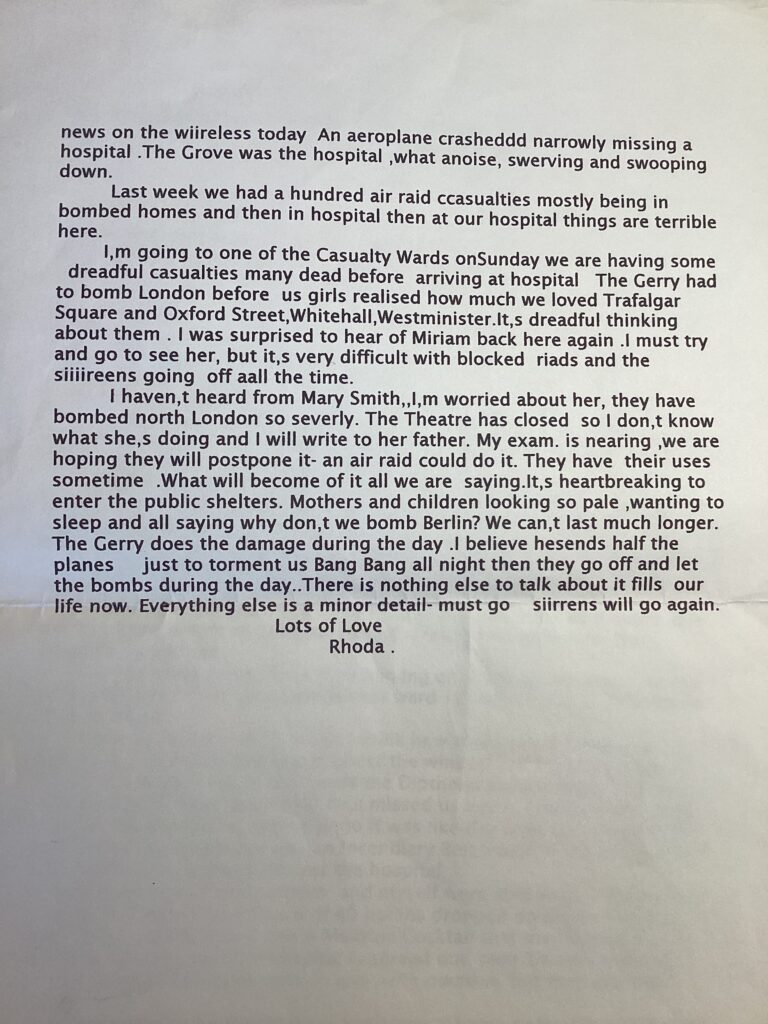 Jones letter