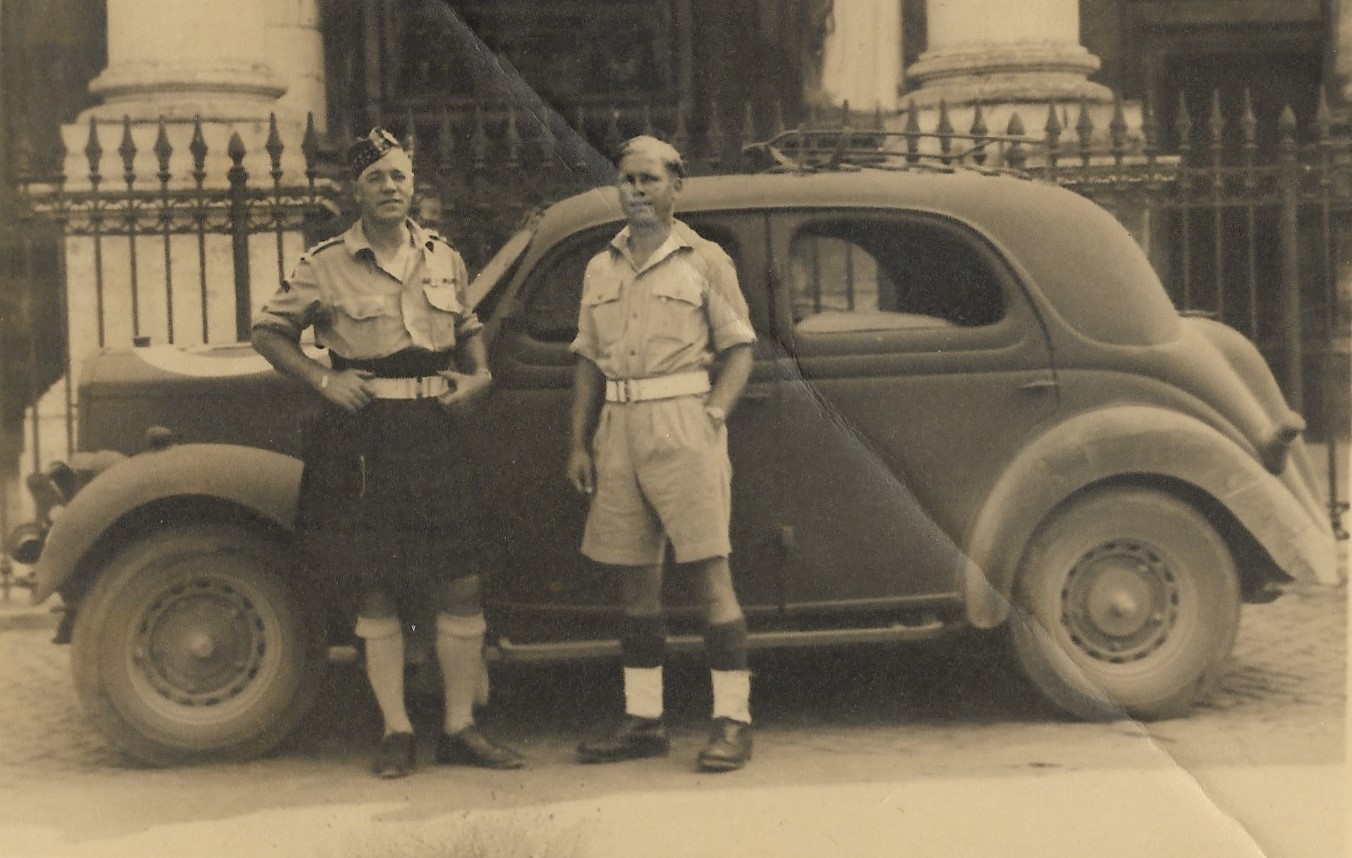 John Worsfold with his CO