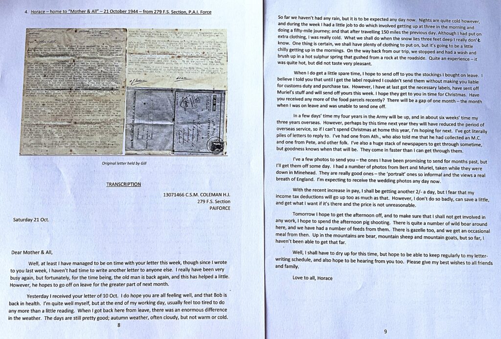 Horace-Coleman-Letter-home-Oct-1944