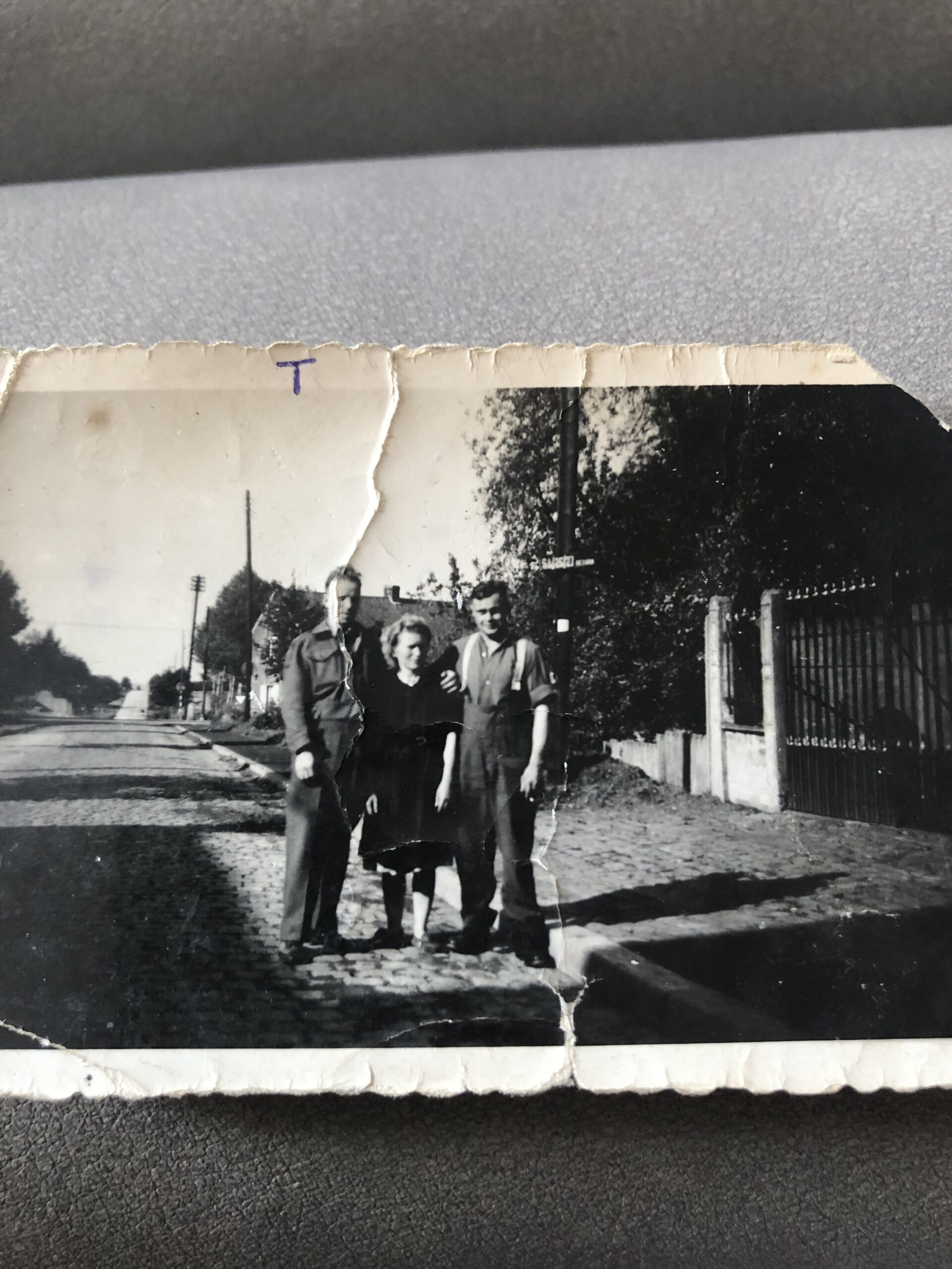 photo of three people