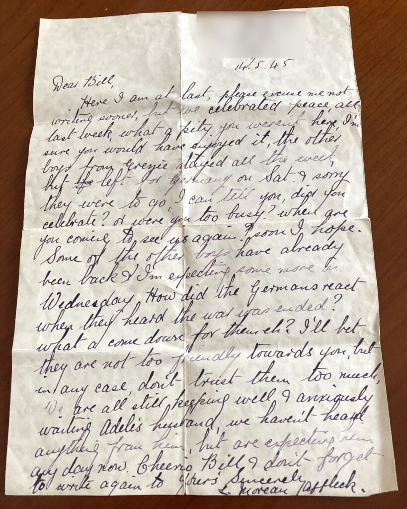 Hendon letter