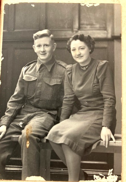 Leslie Sutton and Peggie Green