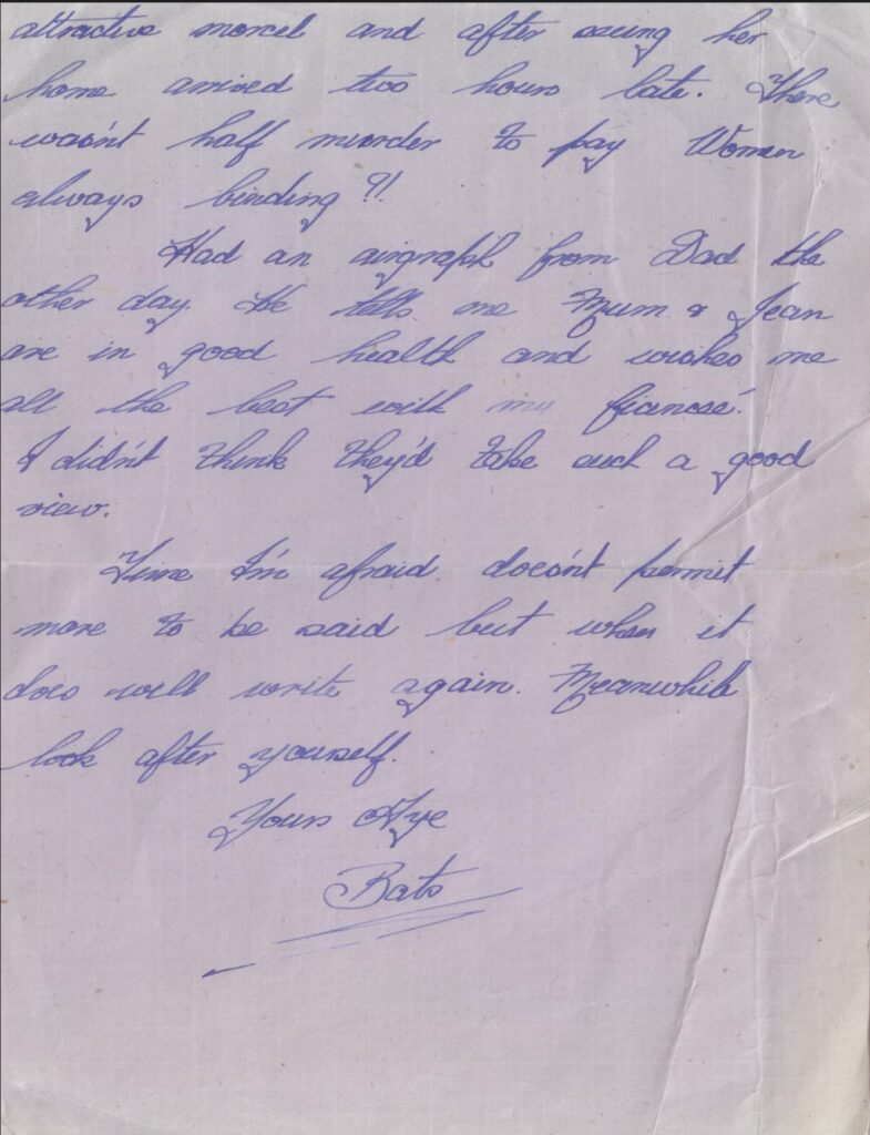 John Batten Smith letter 2 p2