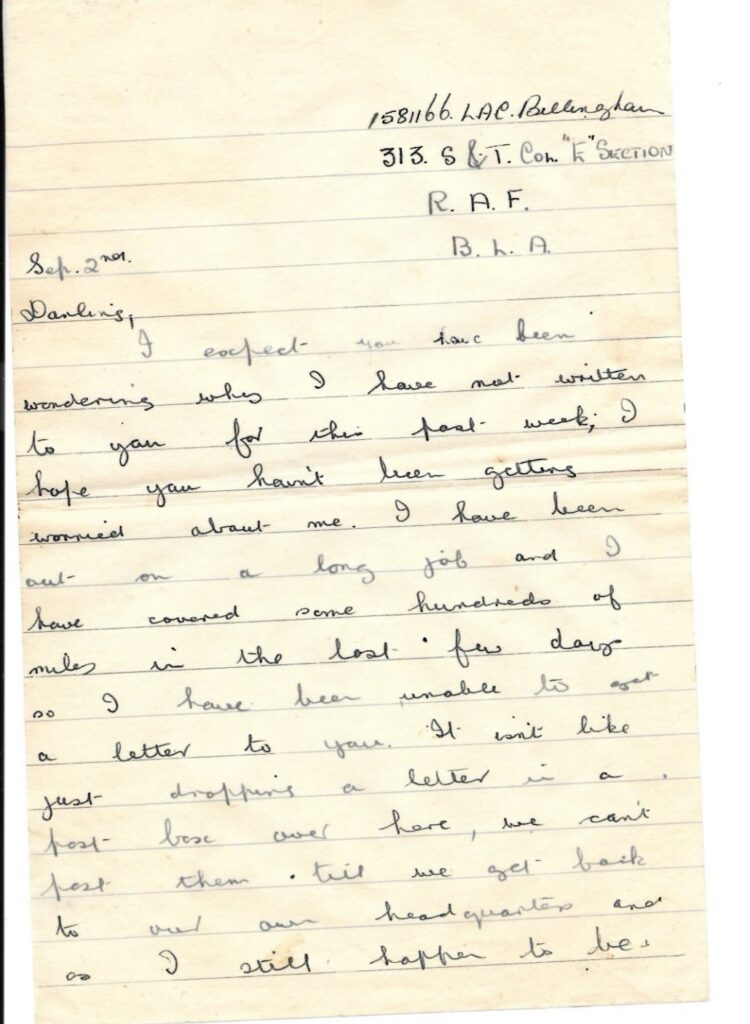 Billingham letter