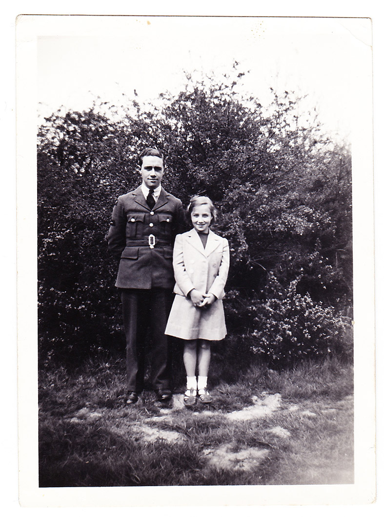 Dennis and June Baker 1939 or 1940