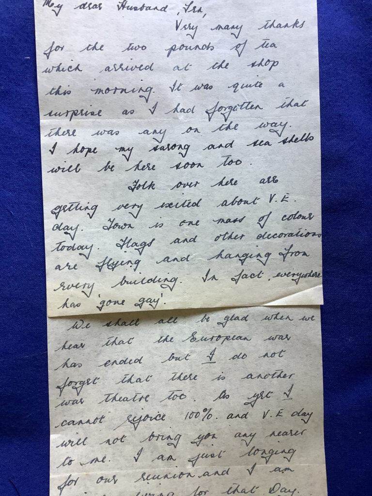 Eileen Edwards letter