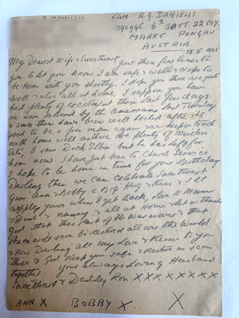 Daniells letter