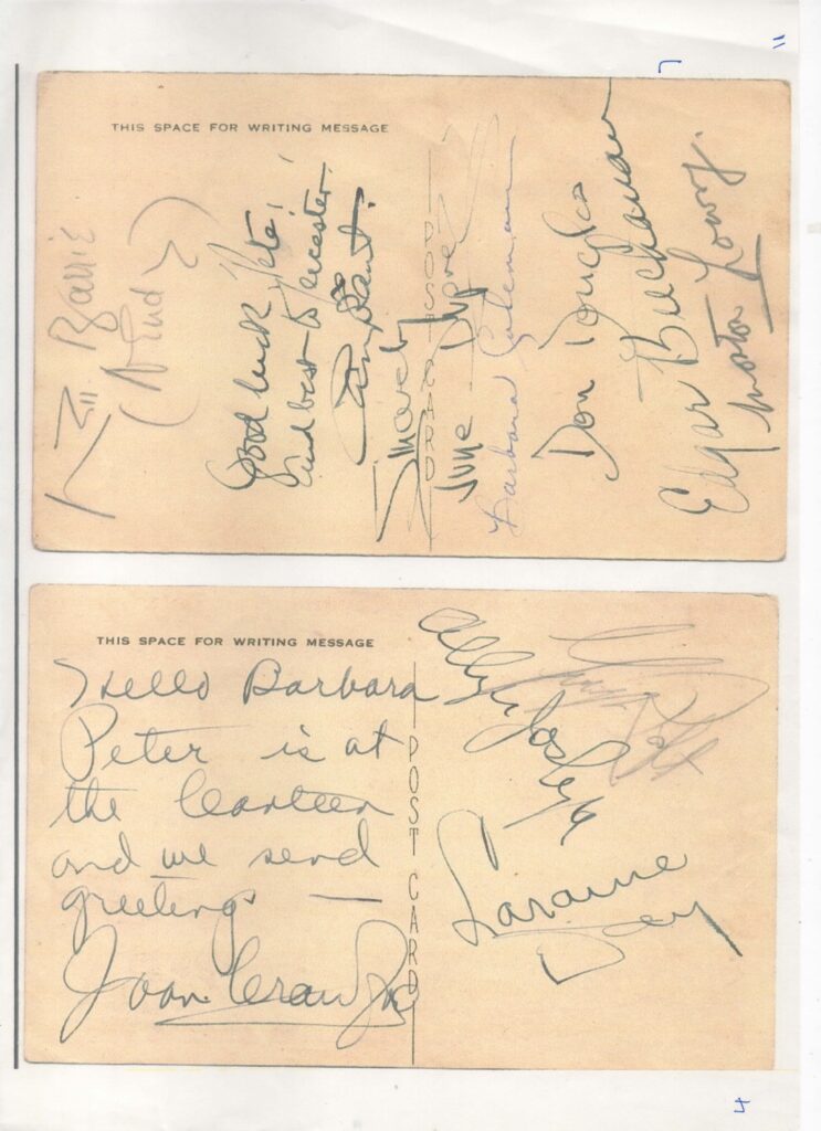 Young autographs