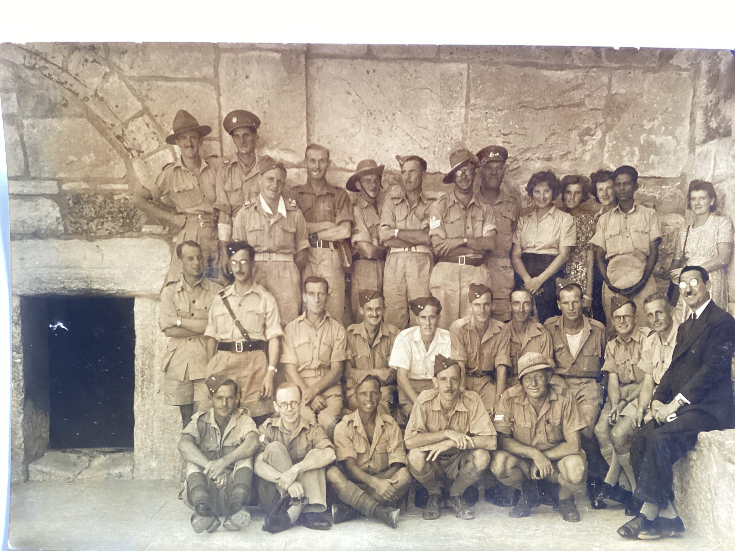 George Walder and unit