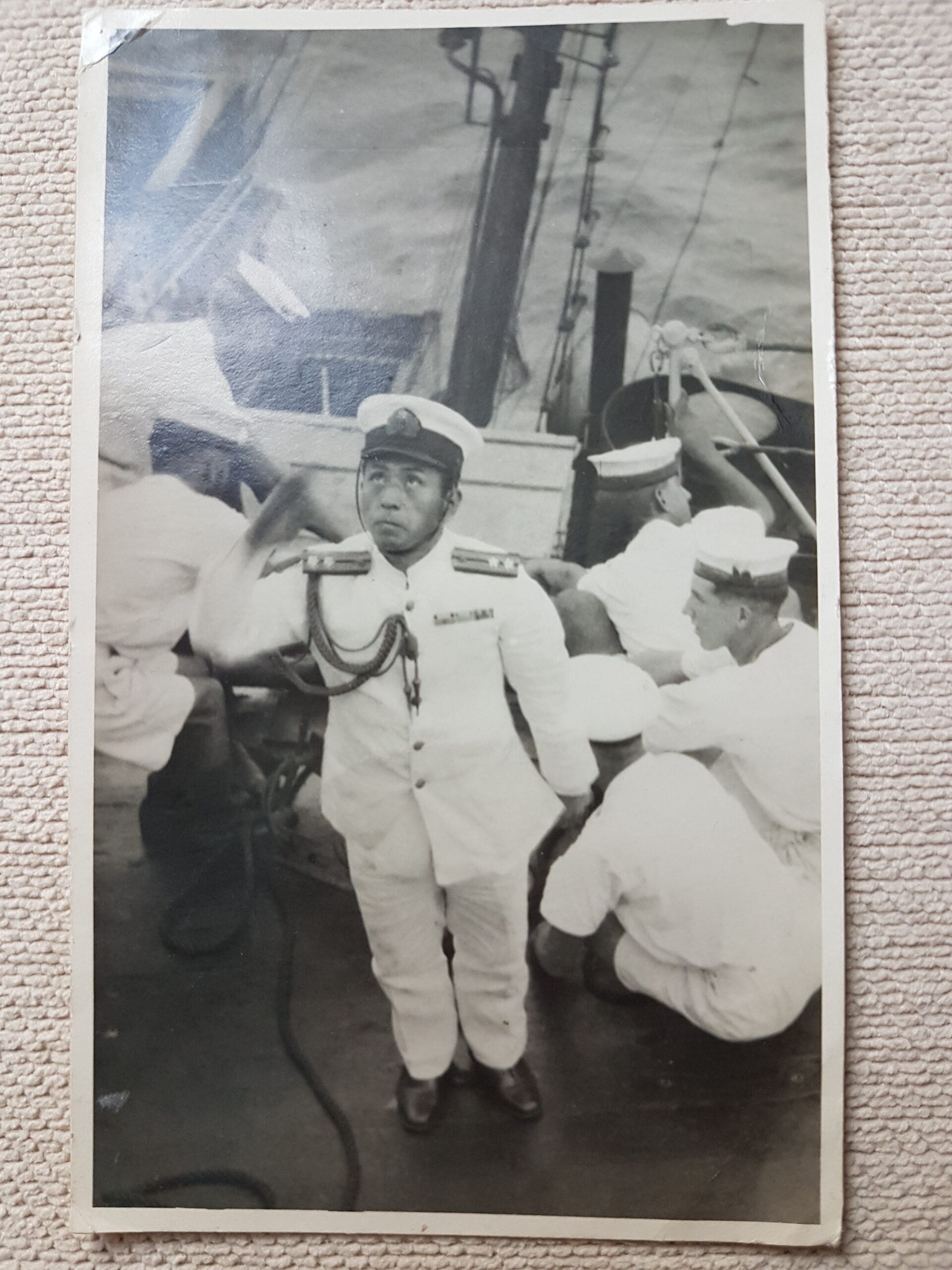 Surrender of Commander Sakai, Japanese Navy, 1945