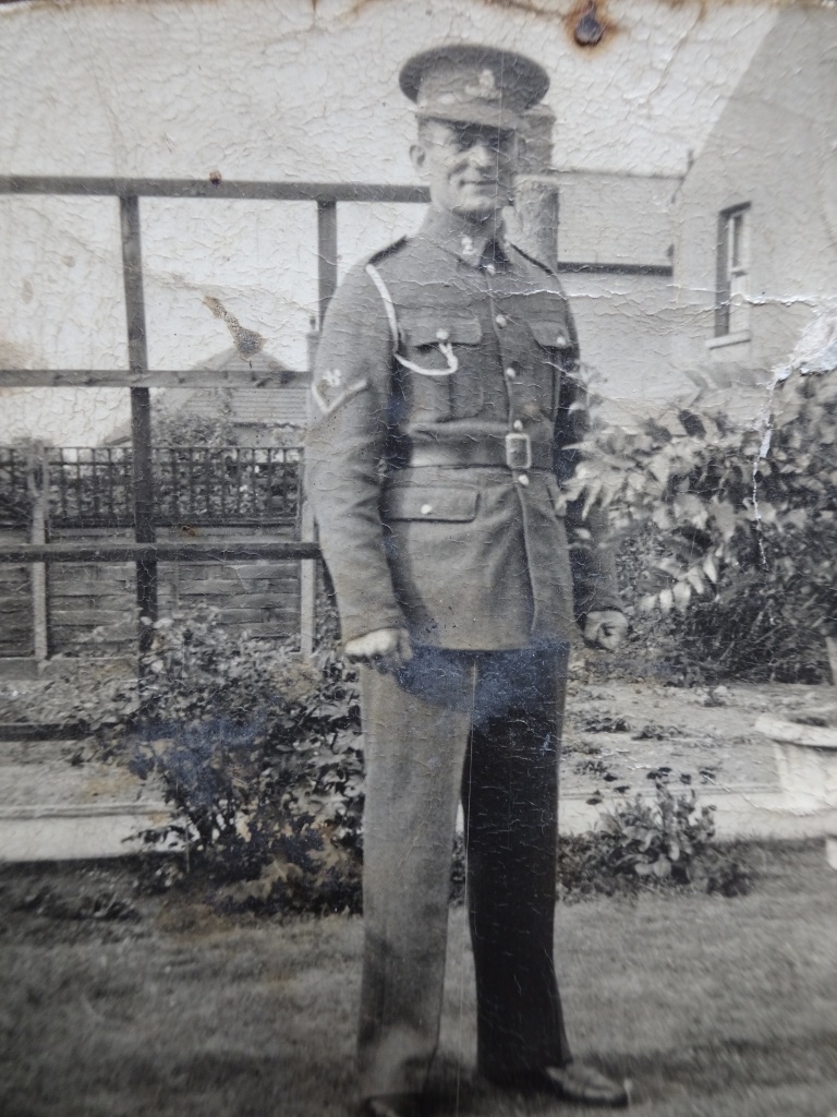 Harry Lucas in uniform