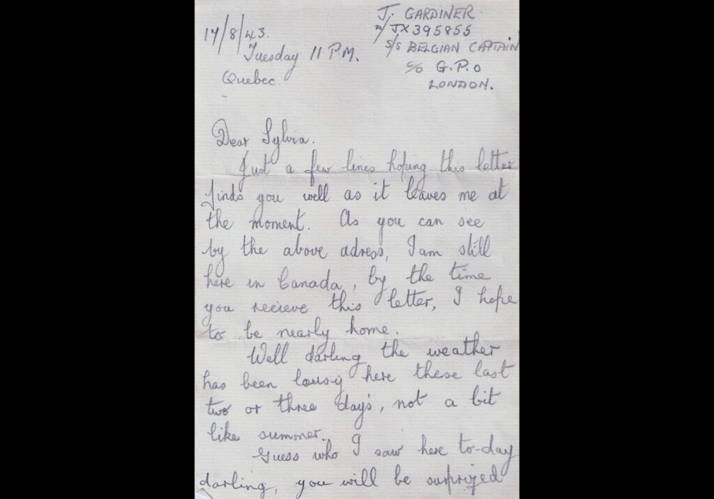 Gardiner letter 2